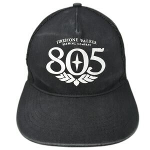 Boelter Trucker Hat Black One Size Firestone Walker 805 Beer Mesh Snapback Cap